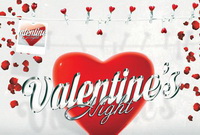 Плакат вечеринки День святого Валентина Free PSD